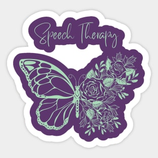 Speech Therapy, Speech language pathology, SLP, SLPA Sticker